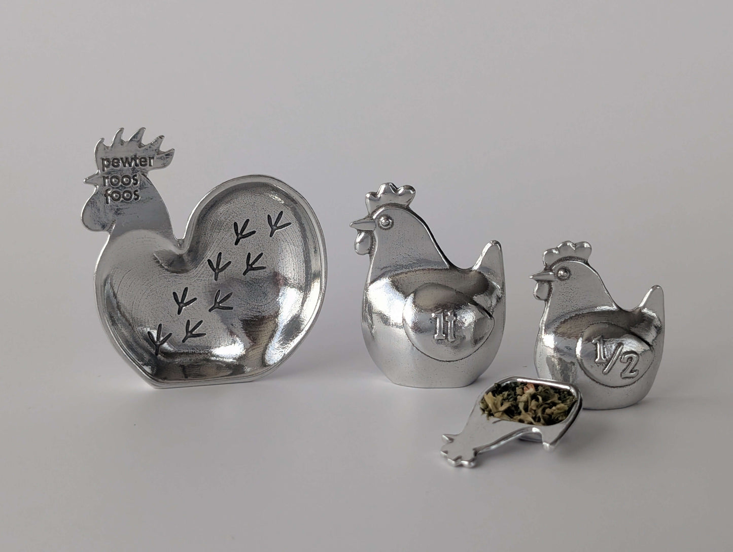 {{ product.title }} – Handmade Pewter {{ product. Type }} by Roosfoos