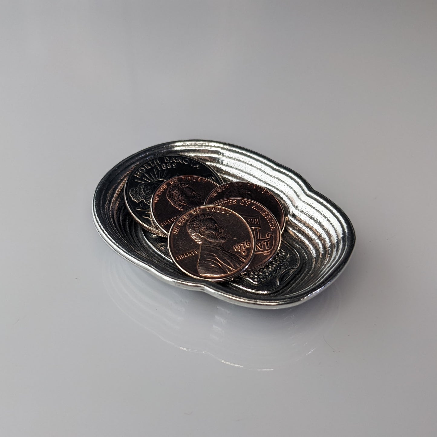 Calavera Ring Dish, Sugar Skull Trinket Dish