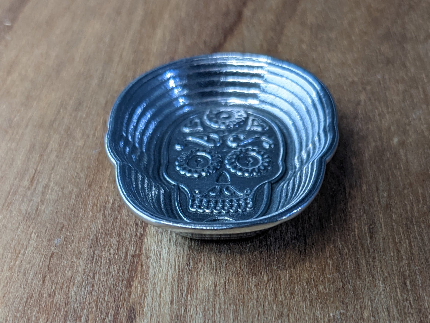 Calavera Ring Dish, Sugar Skull Trinket Dish