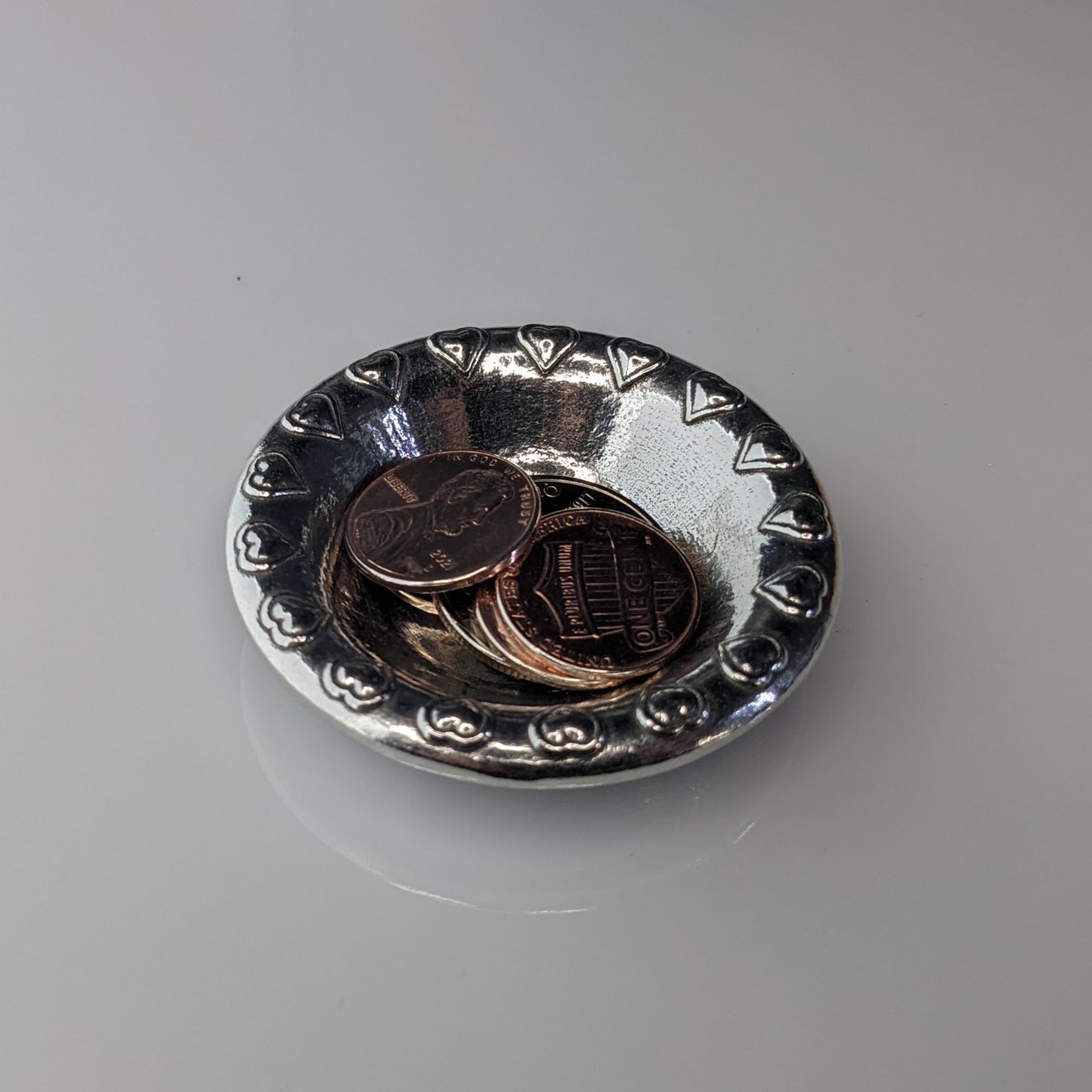 Heart Ring Dish, Celtic Knot Trinket Dish