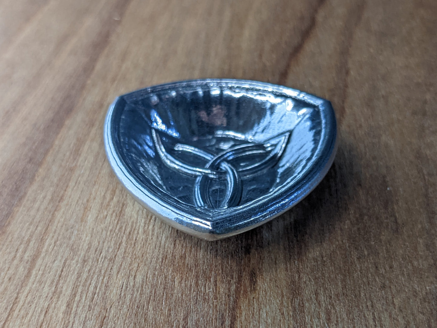 Trinity Knot Ring Dish, Celtic Knot Triquetra Trinket Dish