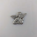 Angel Left Pewter Magnet – handmade in Oregon