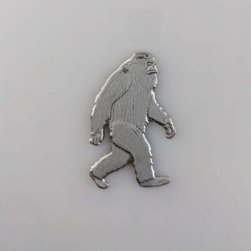Bigfoot, Sasquatch Pewter Magnet – handmade in Oregon