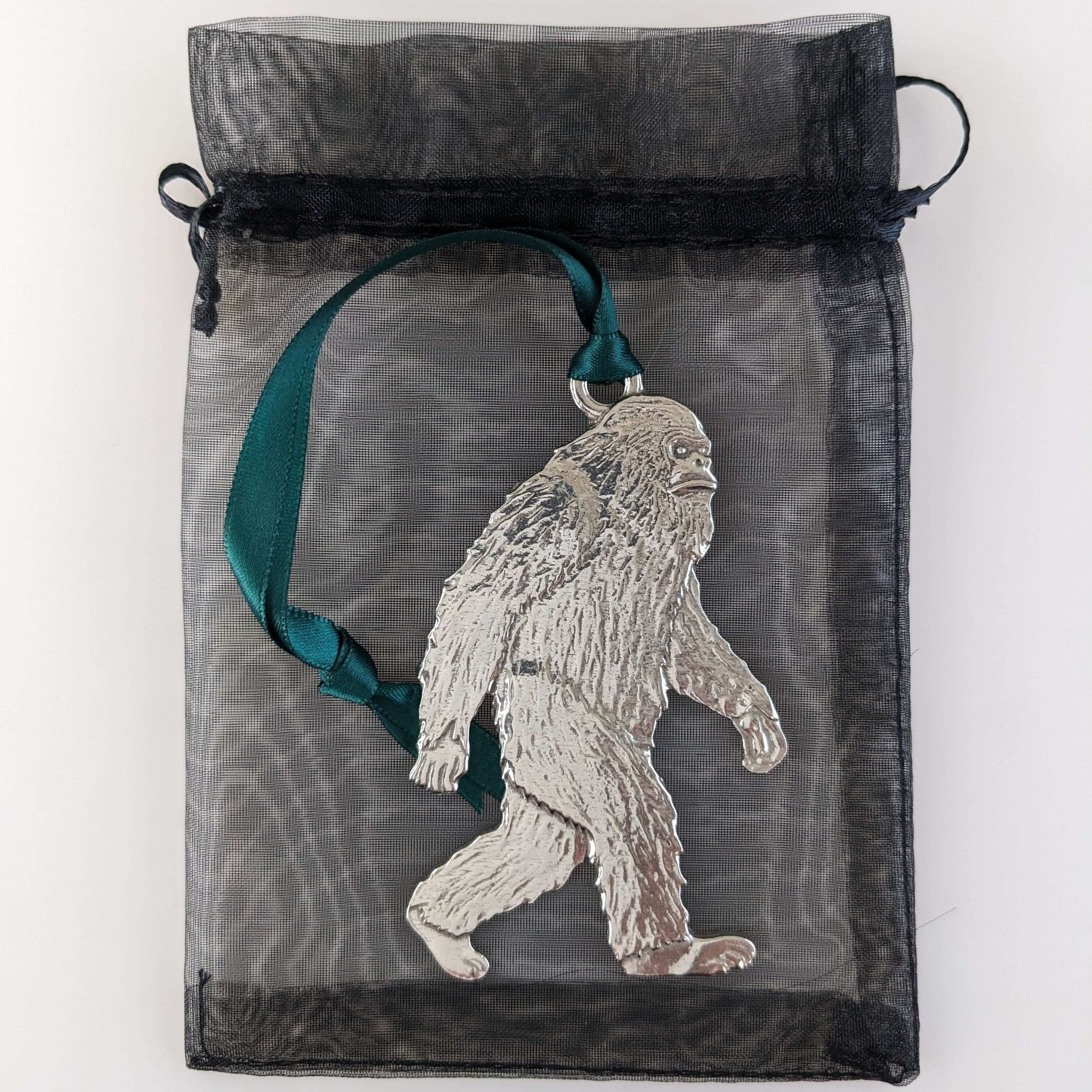 Bigfoot, Sasquatch Pewter Ornament