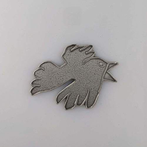 Bird Magnet Pewter Magnet – handmade in Oregon