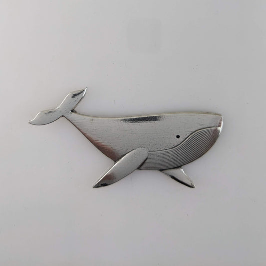 Gary the Whale, pewter magnet