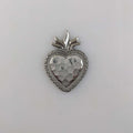 Milagro Heart Pewter Magnet – handmade in Oregon