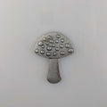 Mushroom Pewter Magnet – handmade in Oregon