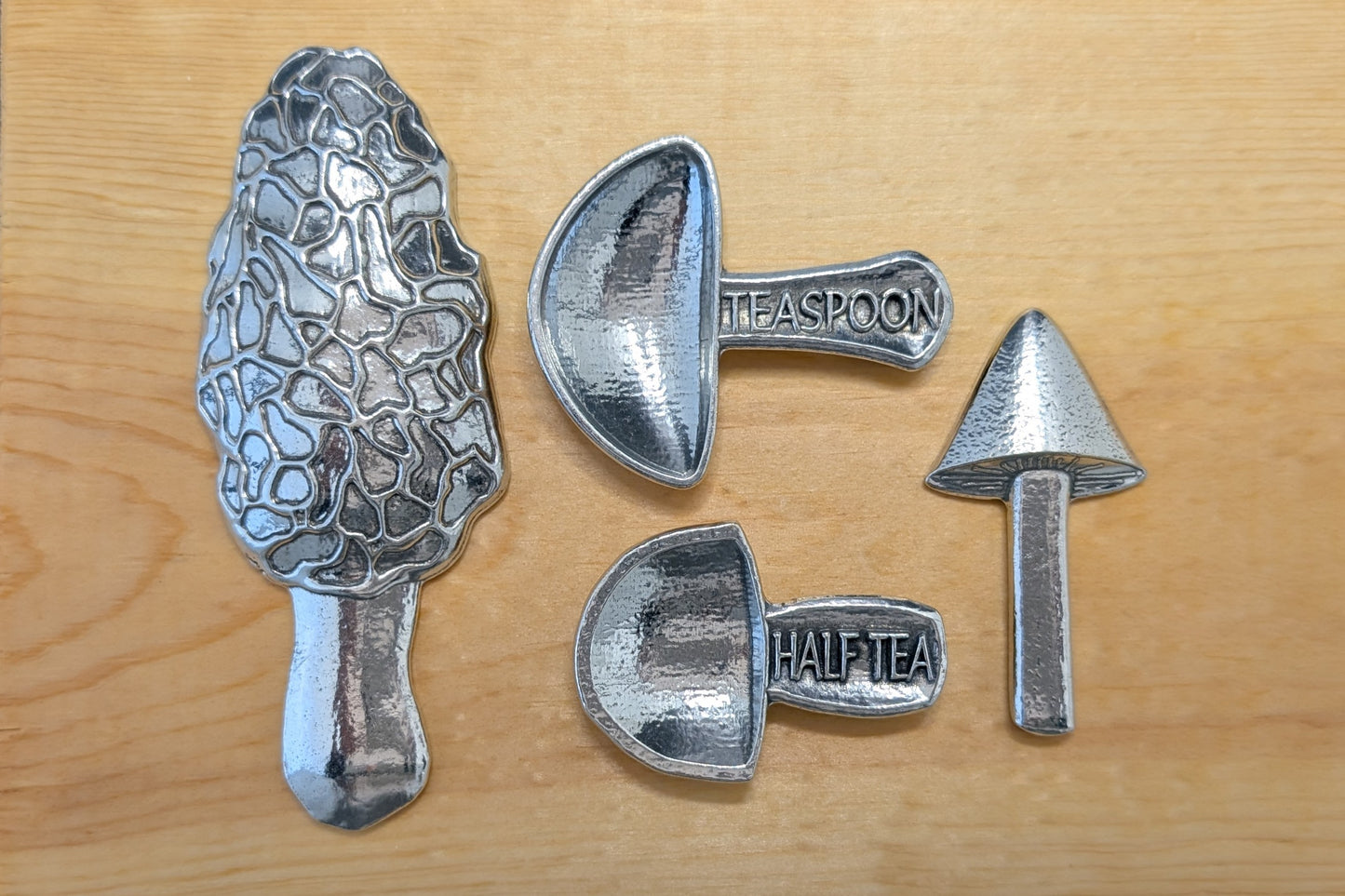Mushroom Measuring Spoons - Set of 4