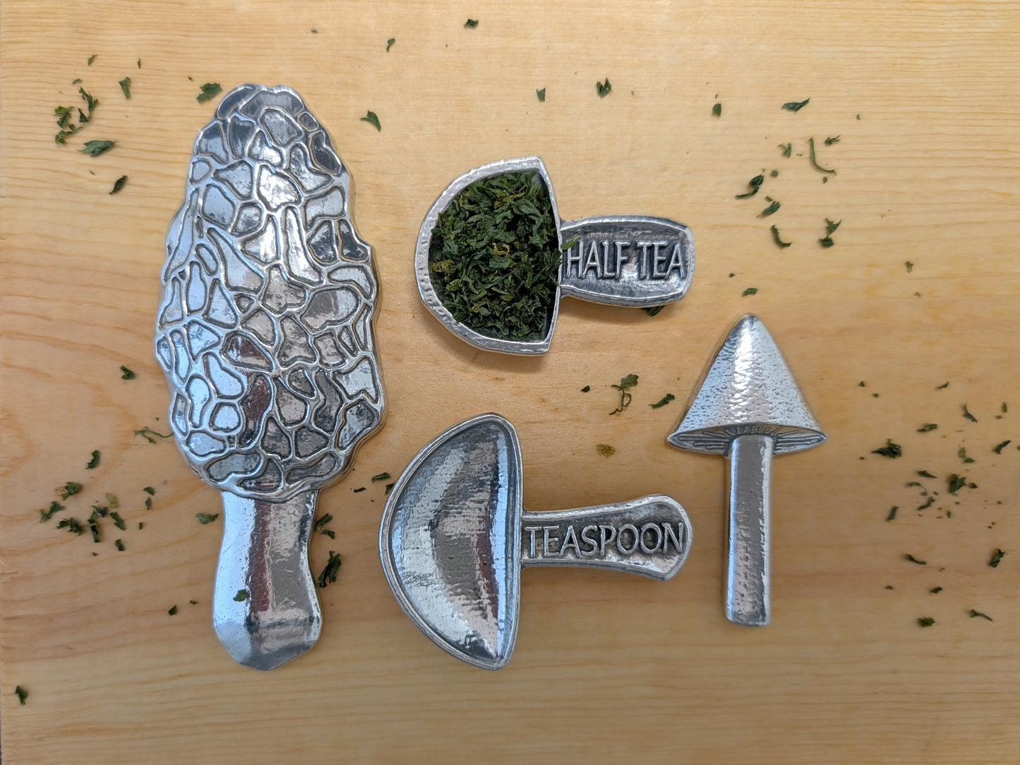 Mushroom Measuring Spoons - Set of 4