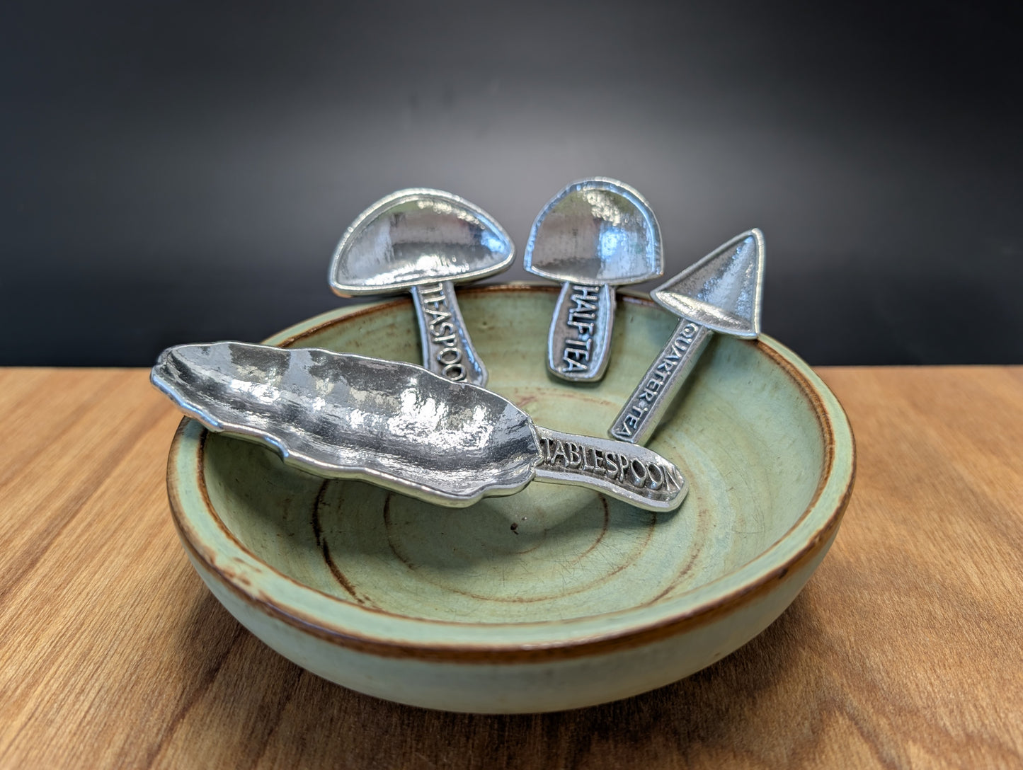 Mushroom Measuring Spoons - Set of 4