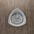 Celtic Trinity Knot Ring Dish, Small Triquetra Jewelry Holder – handmade pewter, made in Oregon