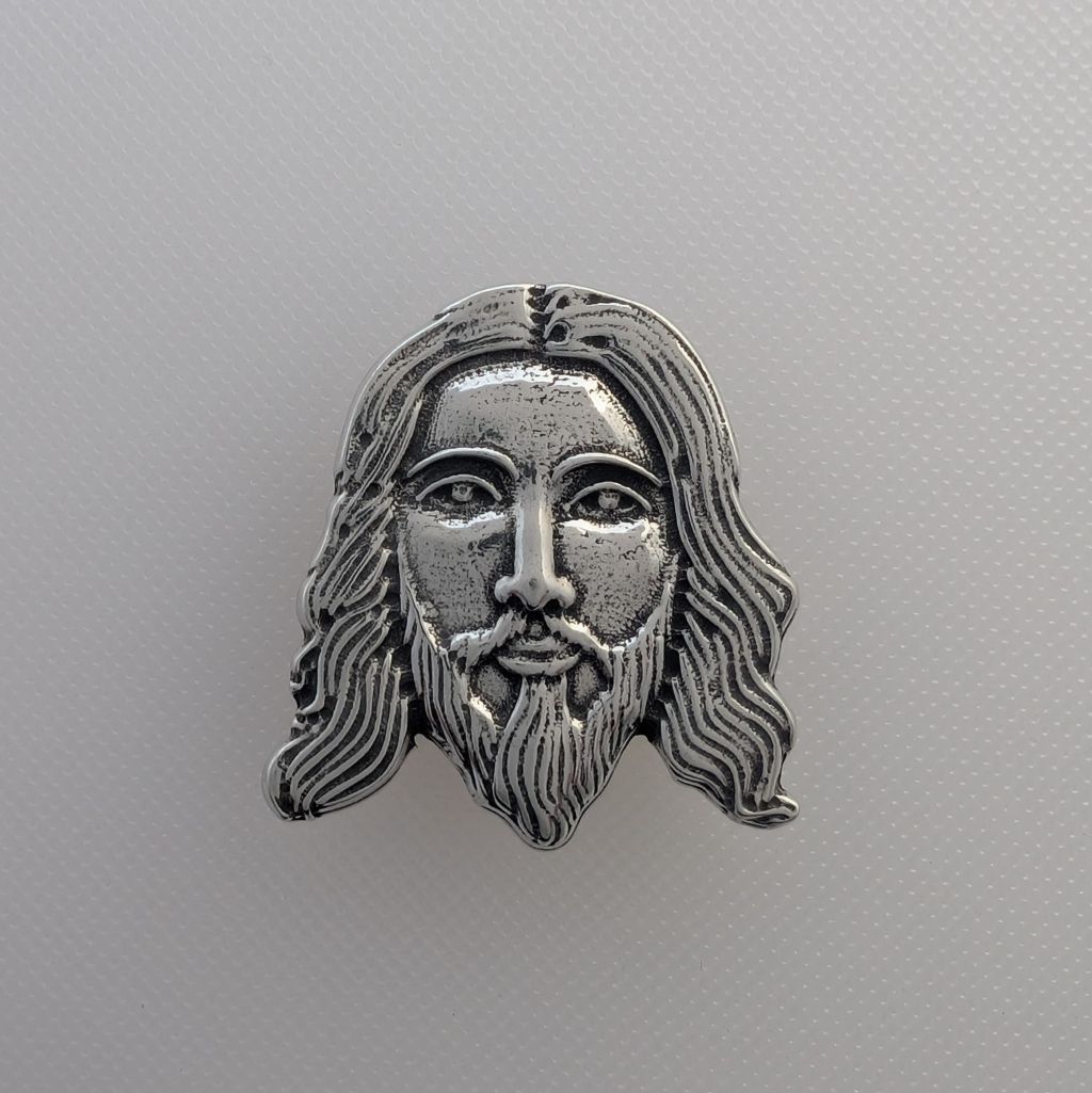 Pewter Jesus magnet