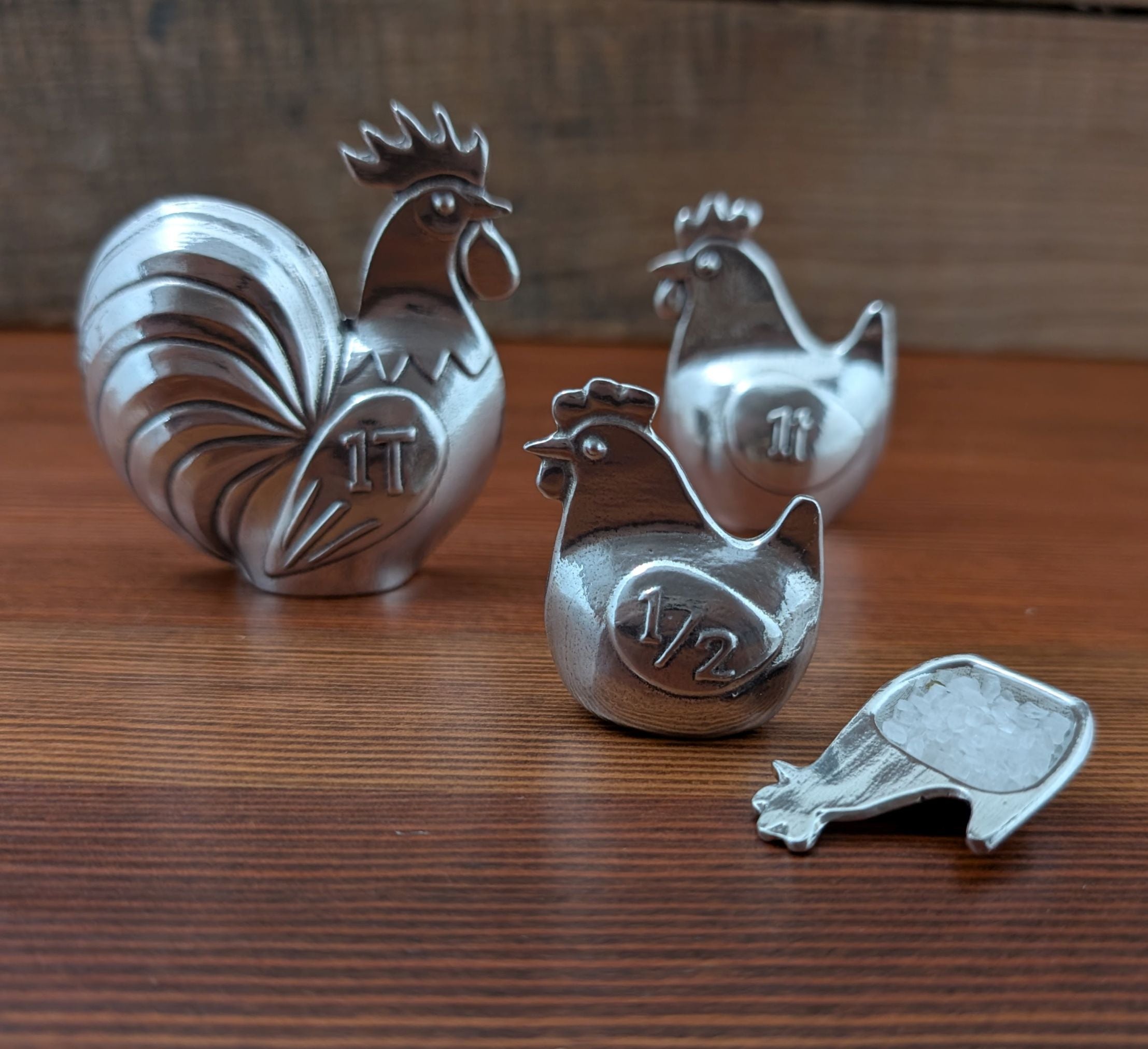 Chicken Measuring Spoons – Rooster & Hens