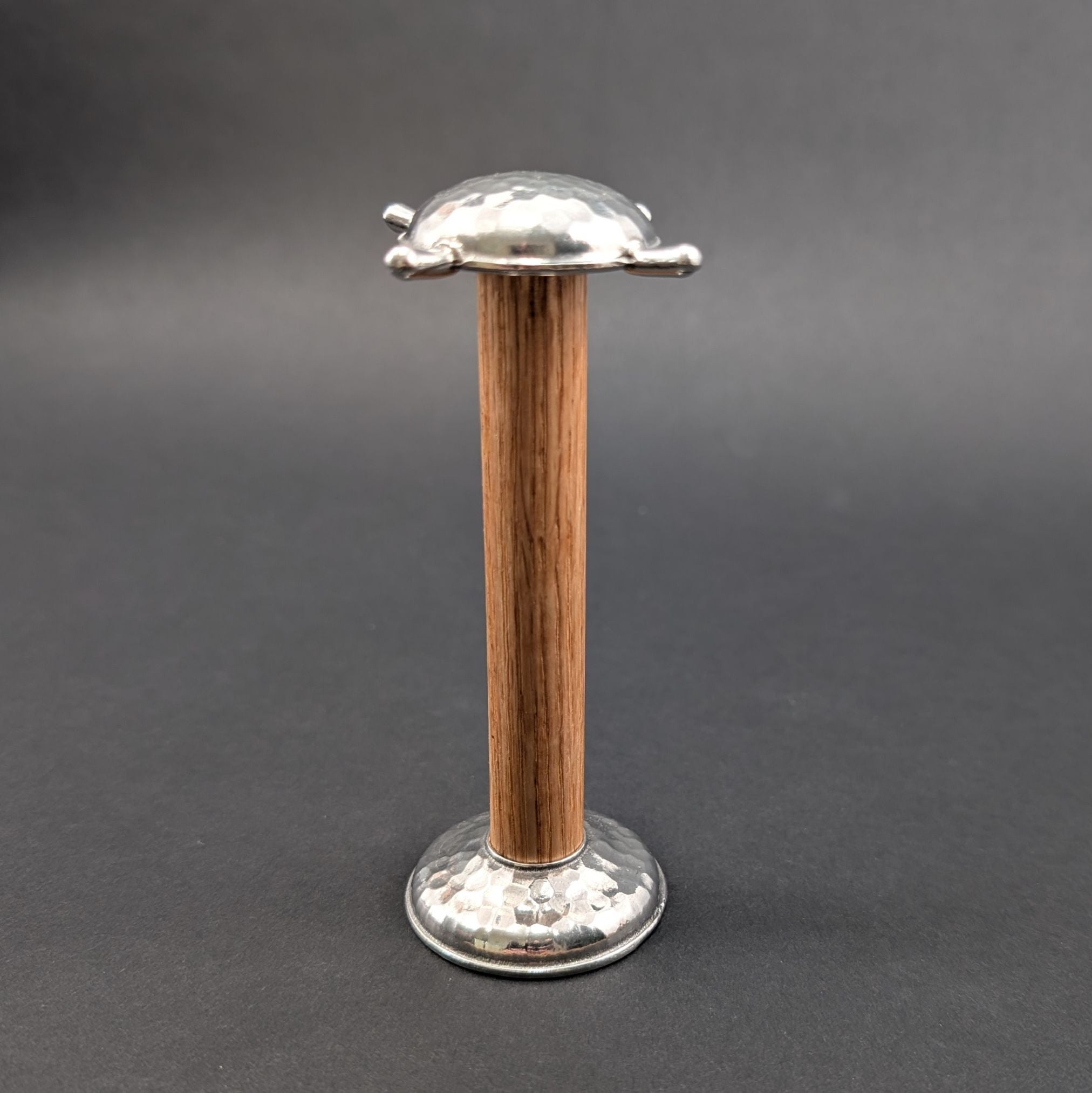 Daily Measuring Spoon Countertop Stand – handmade pewter, made in Oregon