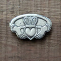 Claddagh Magnet – handmade pewter, made in Oregon