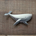Gary the Whale Magnet – handmade pewter, made in Oregon