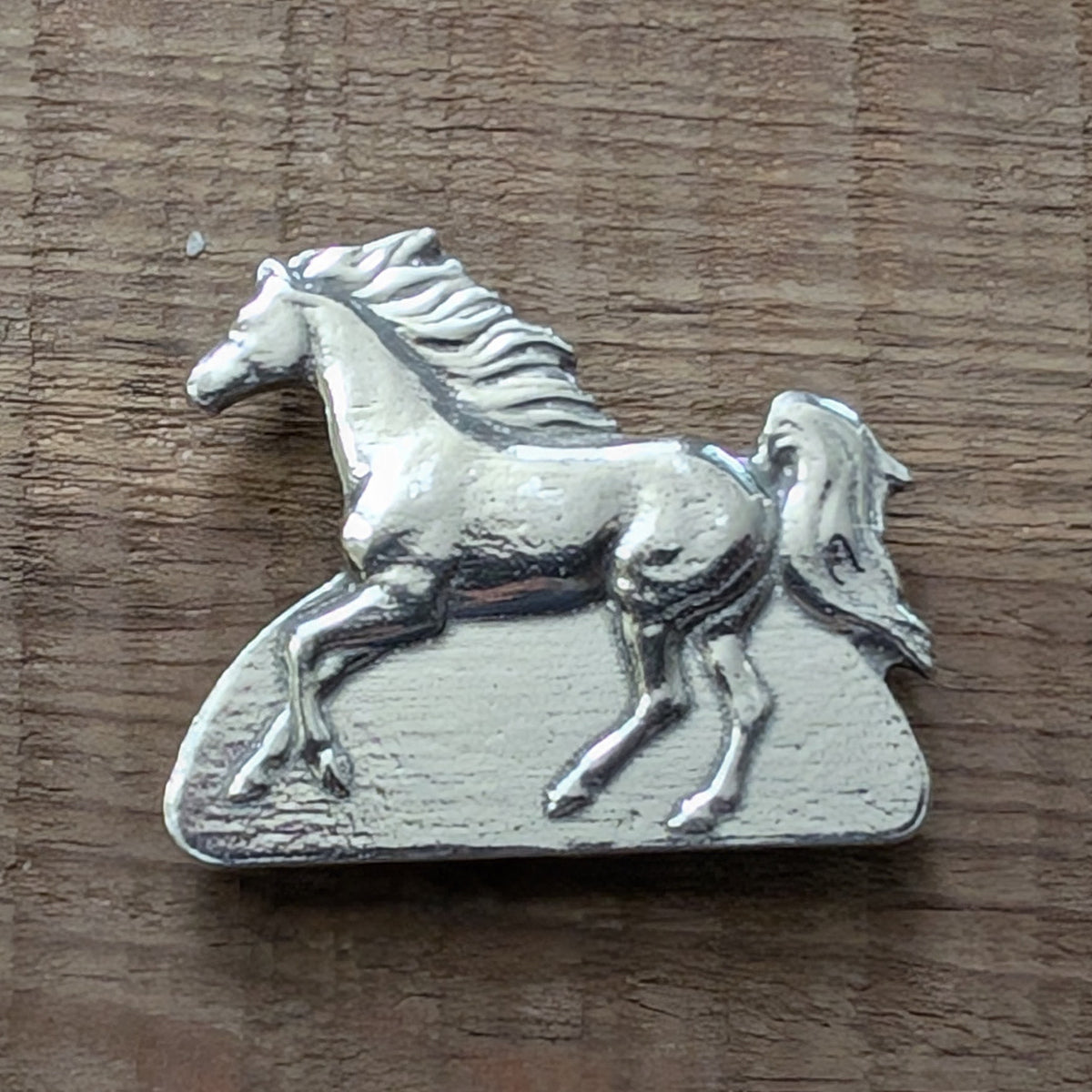 Horse Magnet – handmade pewter, made in Oregon