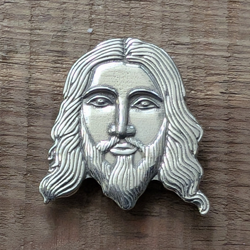 Jesus Magnet – handmade pewter, made in Oregon