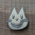 Leo the Cat Magnet – handmade pewter, made in Oregon