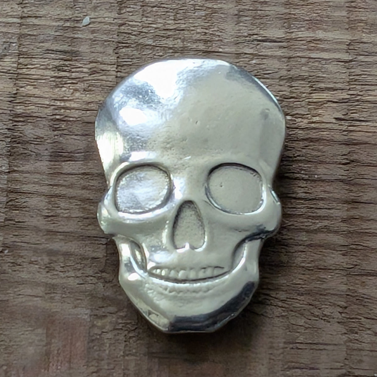 Skull Magnet – handmade pewter, made in Oregon