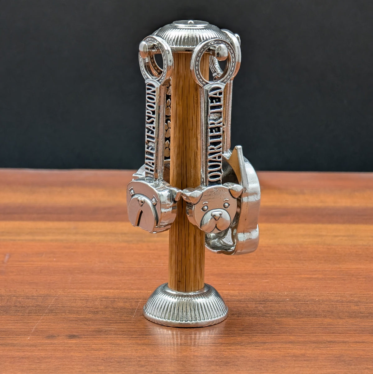 Dog Measuring Spoons with Stand