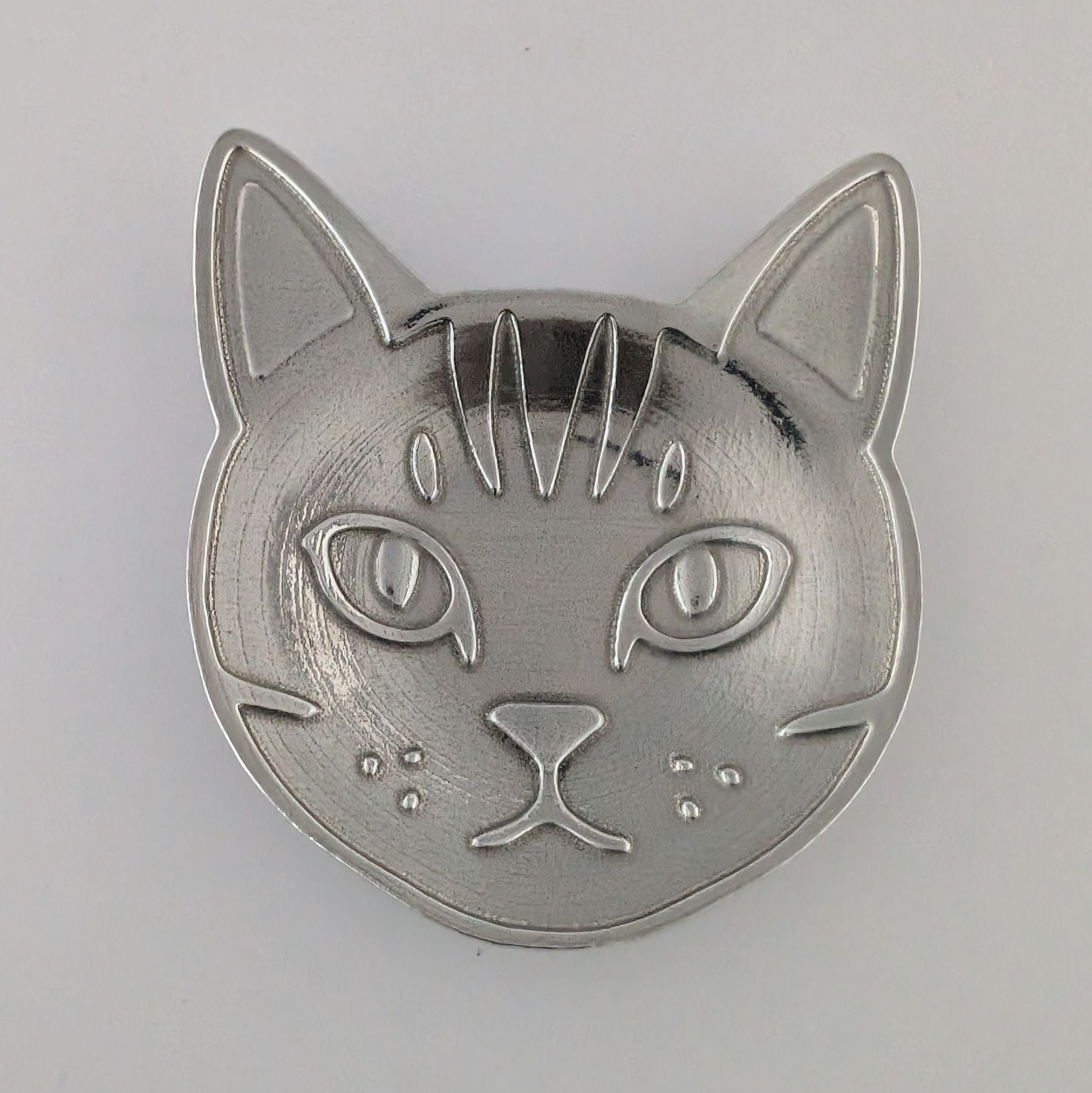 Cat Pewter Ring Dish — Trinket Dish / Teabag Holder / Catchall