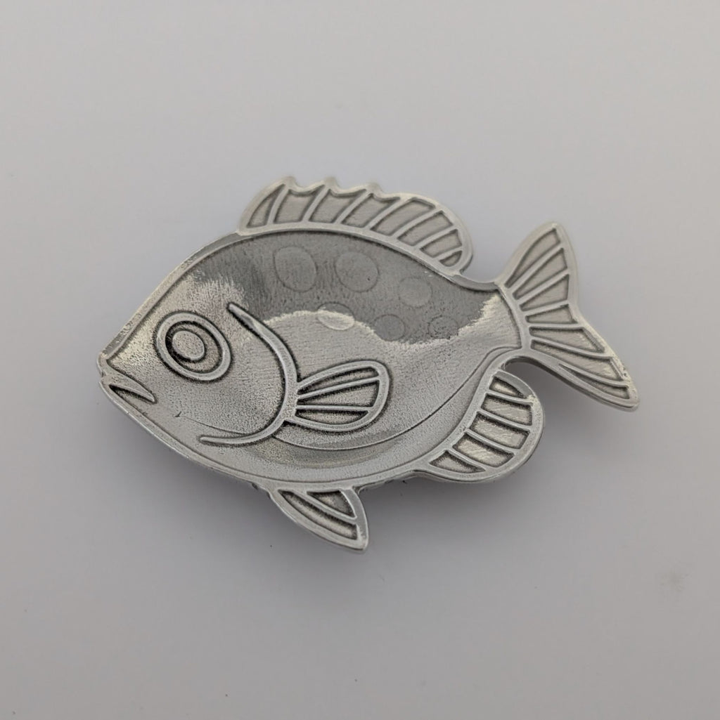 Fish Ring Dish — Bluegill-Inspired Trinket Dish / Teabag Holder / Catchall