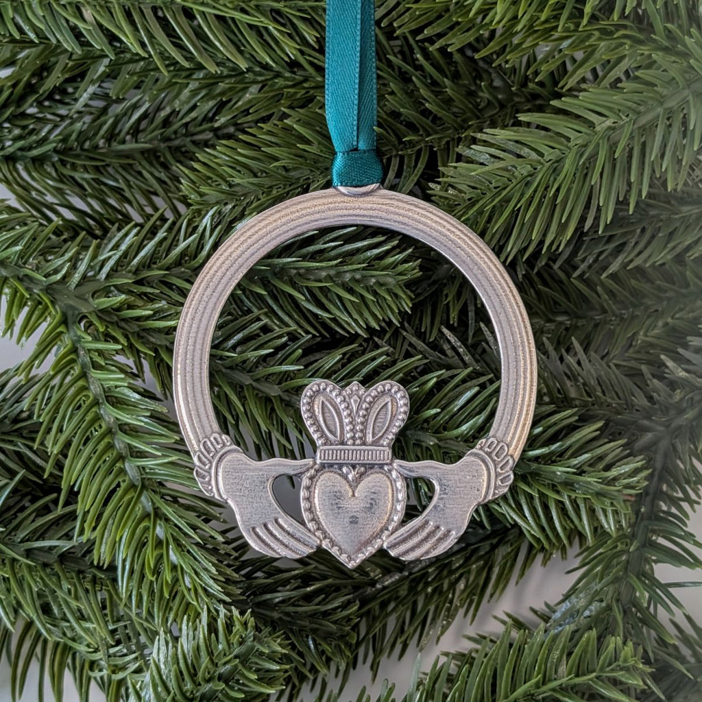 Claddagh Pewter Ornament
