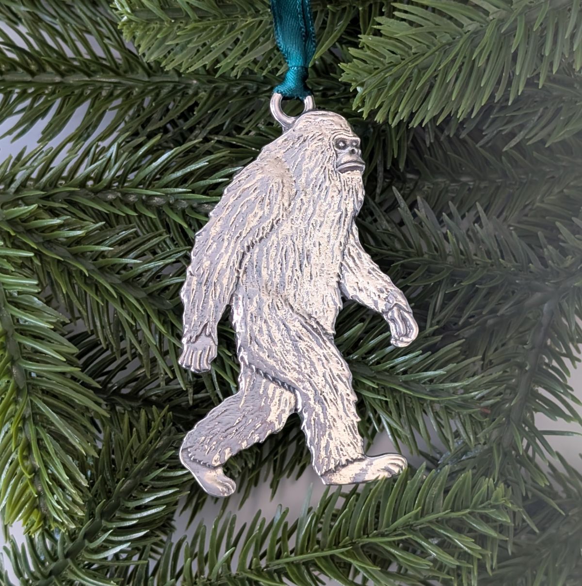 Bigfoot, Sasquatch Pewter Ornament