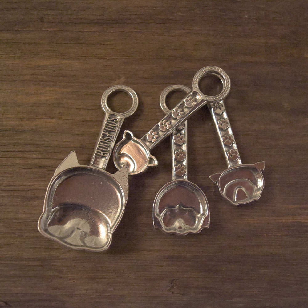 Good Dog Measuring Spoons with Stand