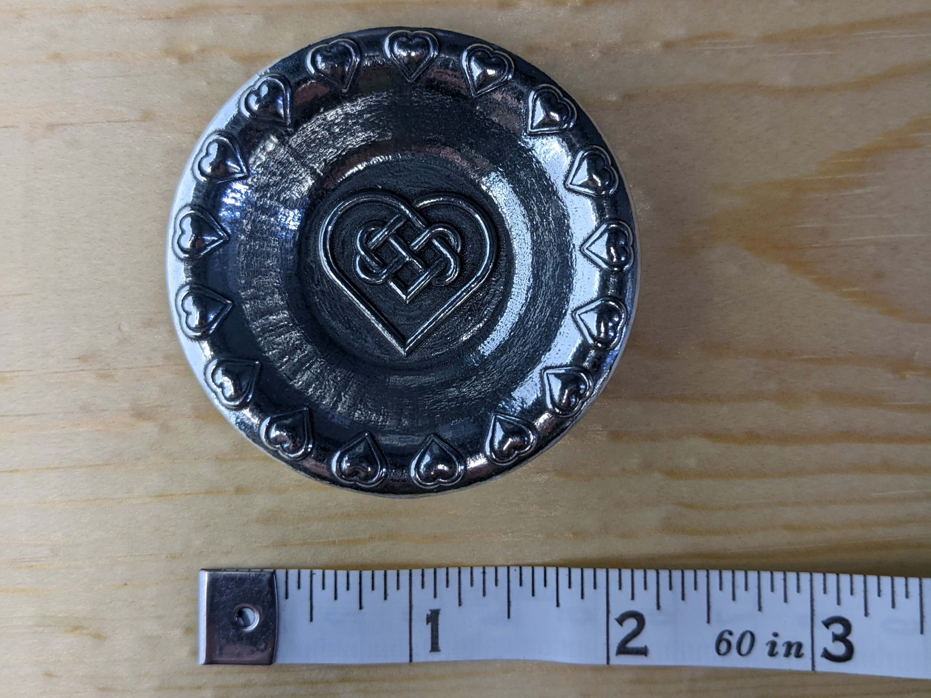 {{ product.title }} – Handmade Pewter {{ product. Type }} by Roosfoos