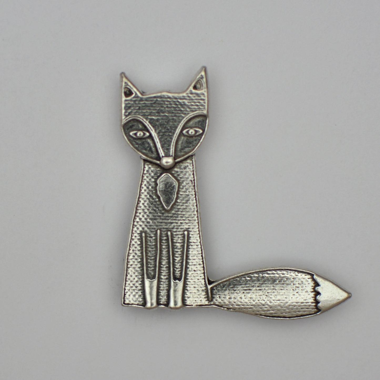 Ferdinand the Fox, pewter magnet