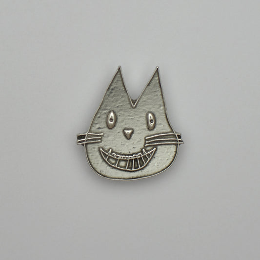 Leo the Cat, pewter magnet