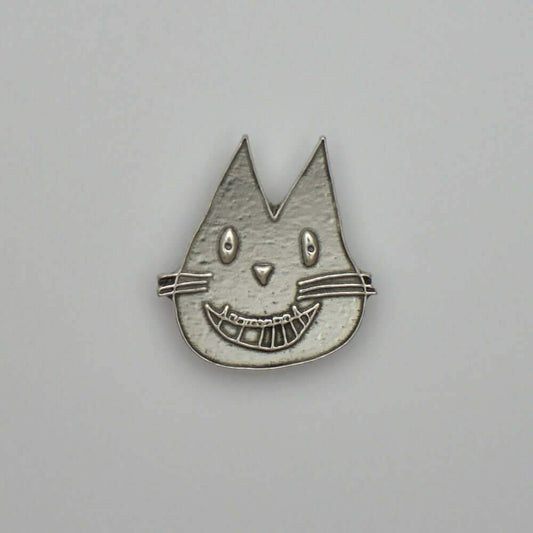 Leo the Cat, pewter magnet