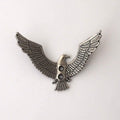 Eagle Wall Hook – handmade pewter, made in Oregon